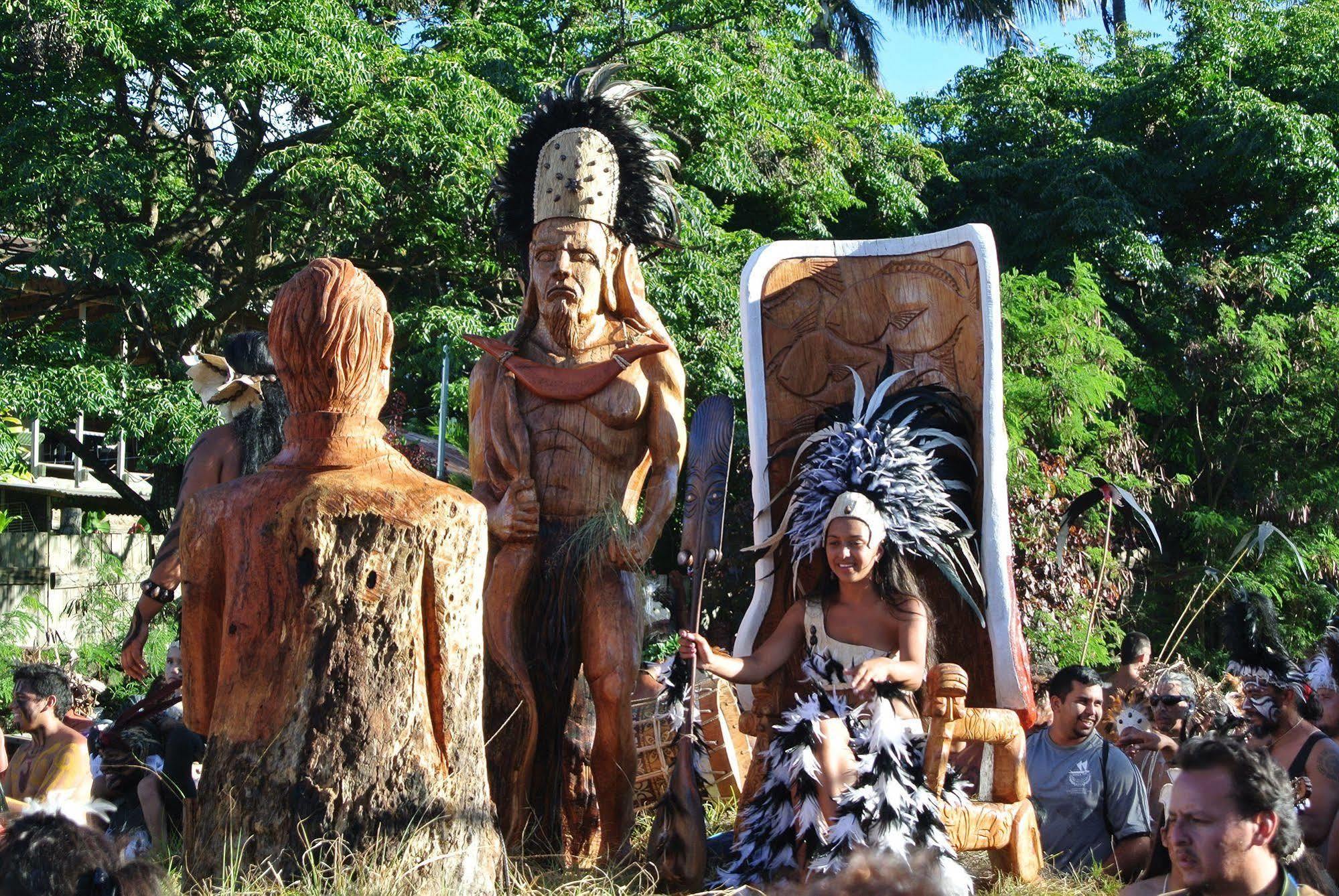 Iorana Isla De Pascua Hotel Hanga Roa Exteriör bild