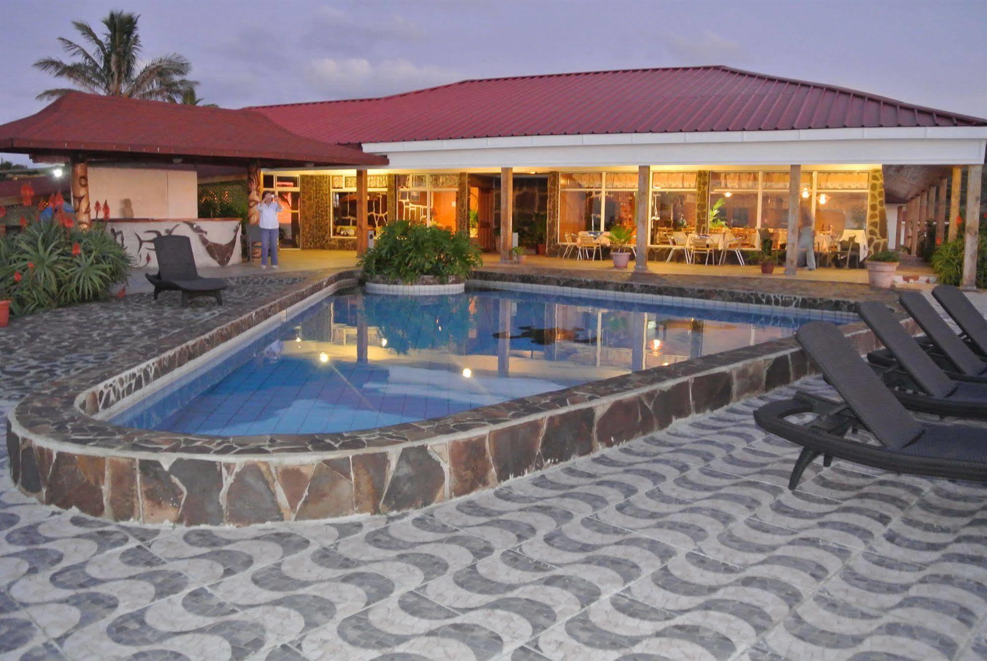 Iorana Isla De Pascua Hotel Hanga Roa Exteriör bild