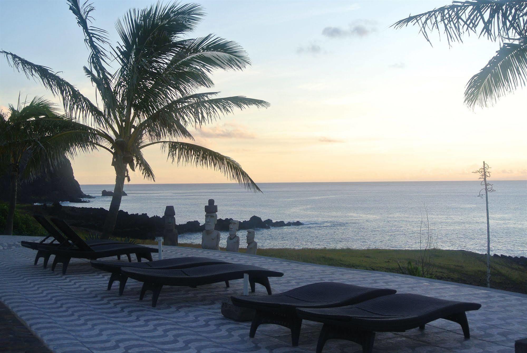 Iorana Isla De Pascua Hotel Hanga Roa Exteriör bild
