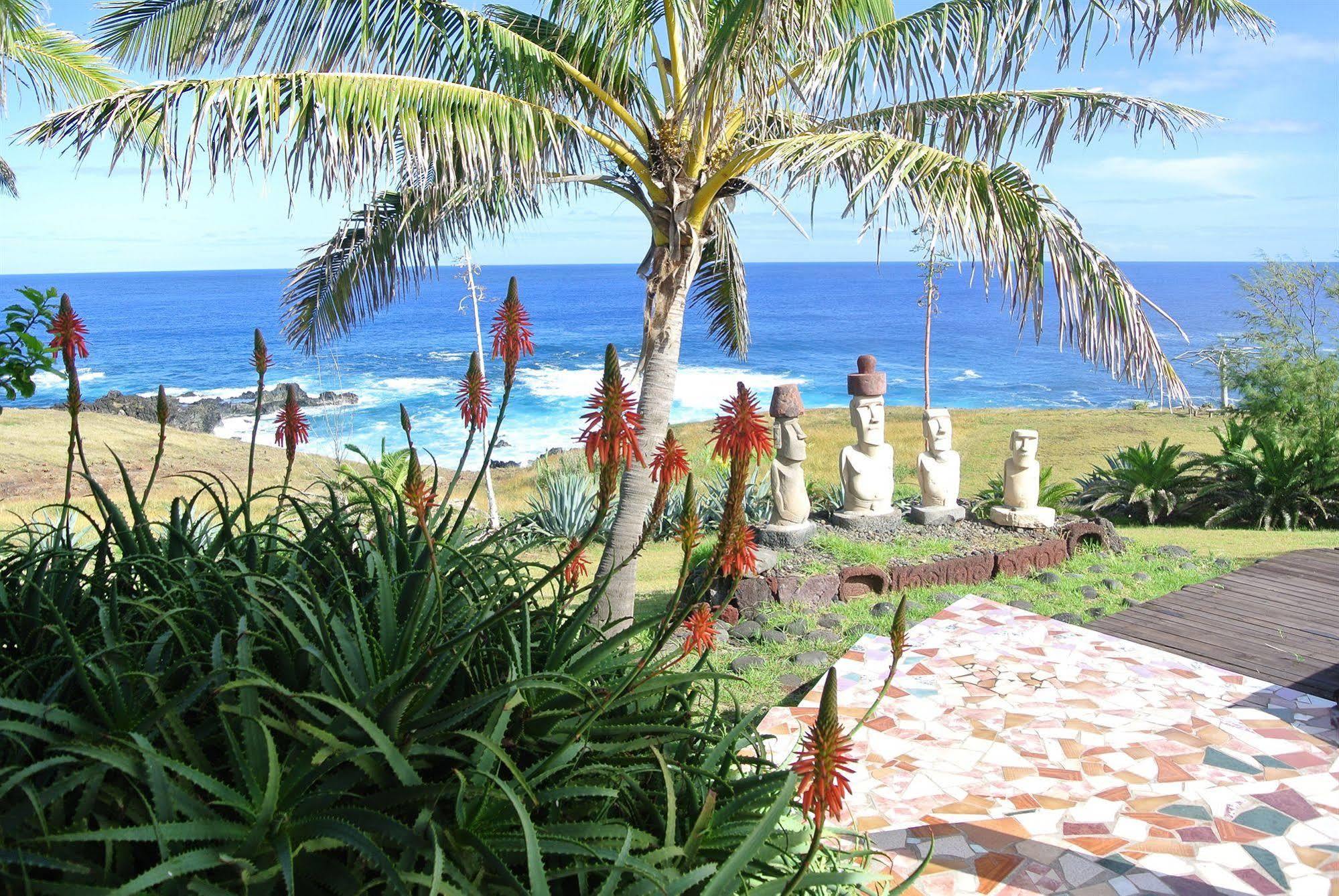 Iorana Isla De Pascua Hotel Hanga Roa Exteriör bild